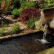 Der idyllische Biergarten im Gasthaus Dehne